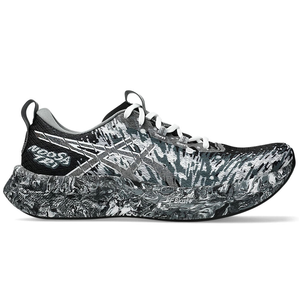 ASICS Noosa Tri 16 Running Shoes for Men - Black/White - Size 11.5 D Medium - Lightweight Triathlon & Road Running Shoes for Training & Racing