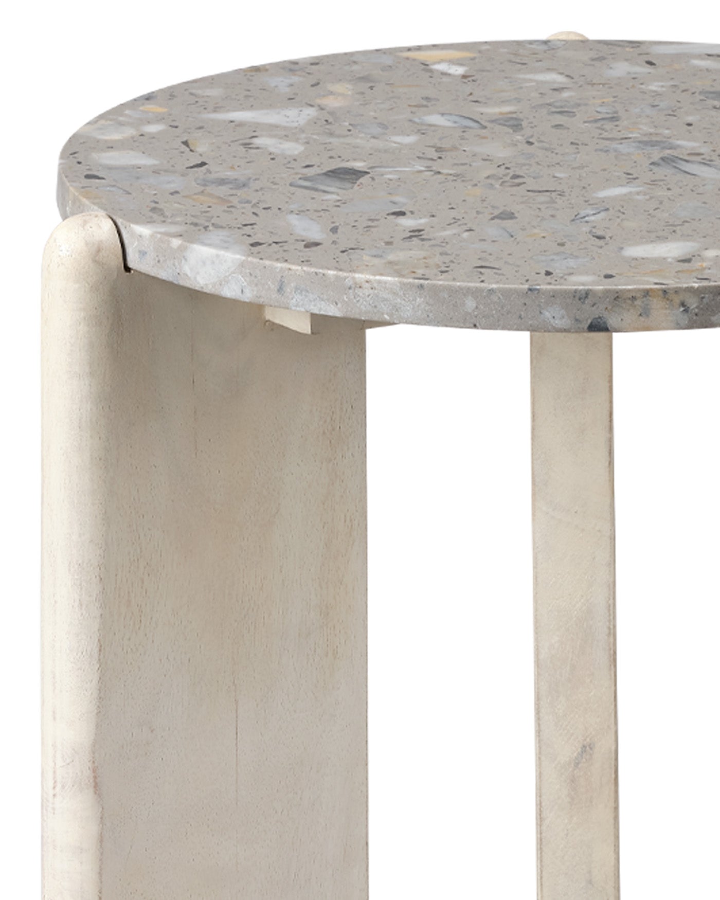 Quarry Side Table - Modern End Table with Storage Shelf for Living Room, Bedroom, or Office - Perfect for Holding Books, Lamps, and Decor