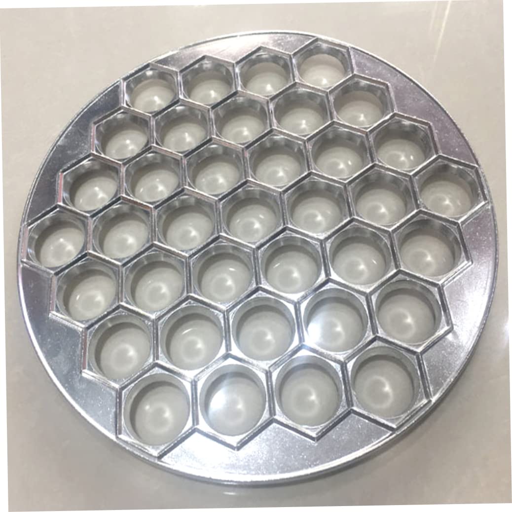 Russian Pelmeni Dumpling Maker - Stainless Steel Dumpling Press & Pelmeni Mold - Perfect for Home Cooking, Restaurant Supplies & DIY Food Making (Great for Dumplings, Pierogi, Gyoza & More)