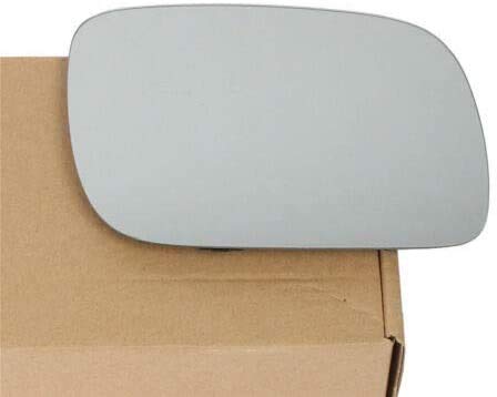 MUTUSAISI Heated Side Mirror Glass Replacement for VW Touareg 2003-2006 - Right Passenger Side, OEM Fit, Anti-Glare (White) - Perfect for Winter Driving & Enhanced Visibility