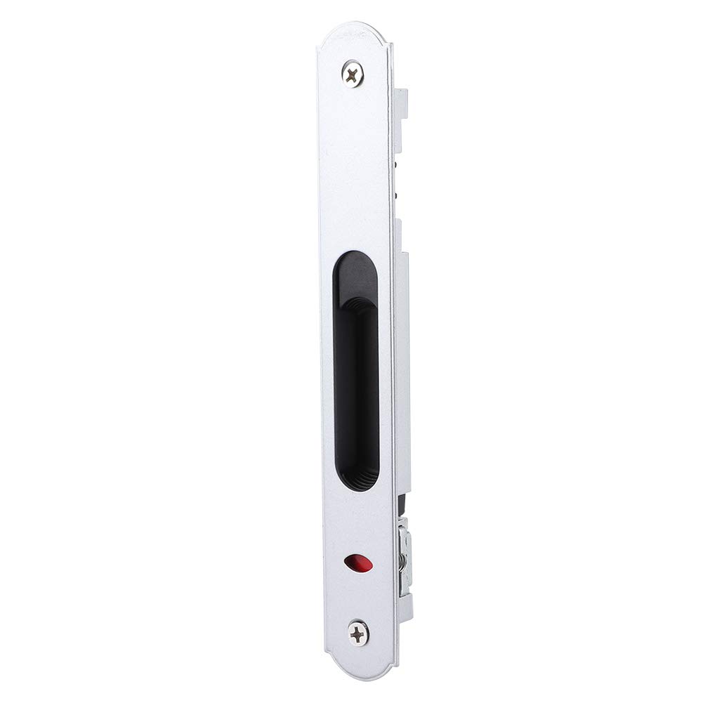 Fdit Modern Sliding Glass Door Window Lock - Single Sided Hook Latch for Home Security - Durable Hardware Fittings for Patio, Balcony & Bedroom Safety