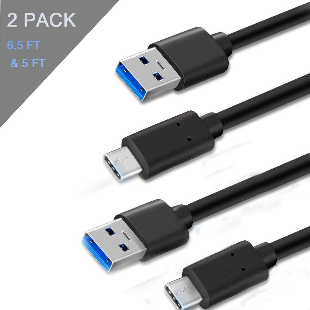 Fast Charging USB-C Cable for Kindle Fire 9th & 10th Gen - 5A Rapid Charger Cord Compatible with Fire HD 10 (2019), Fire HD 8 (2020), Kids Edition & Pro Tablets - Perfect for Home, Travel & School Use - Black
