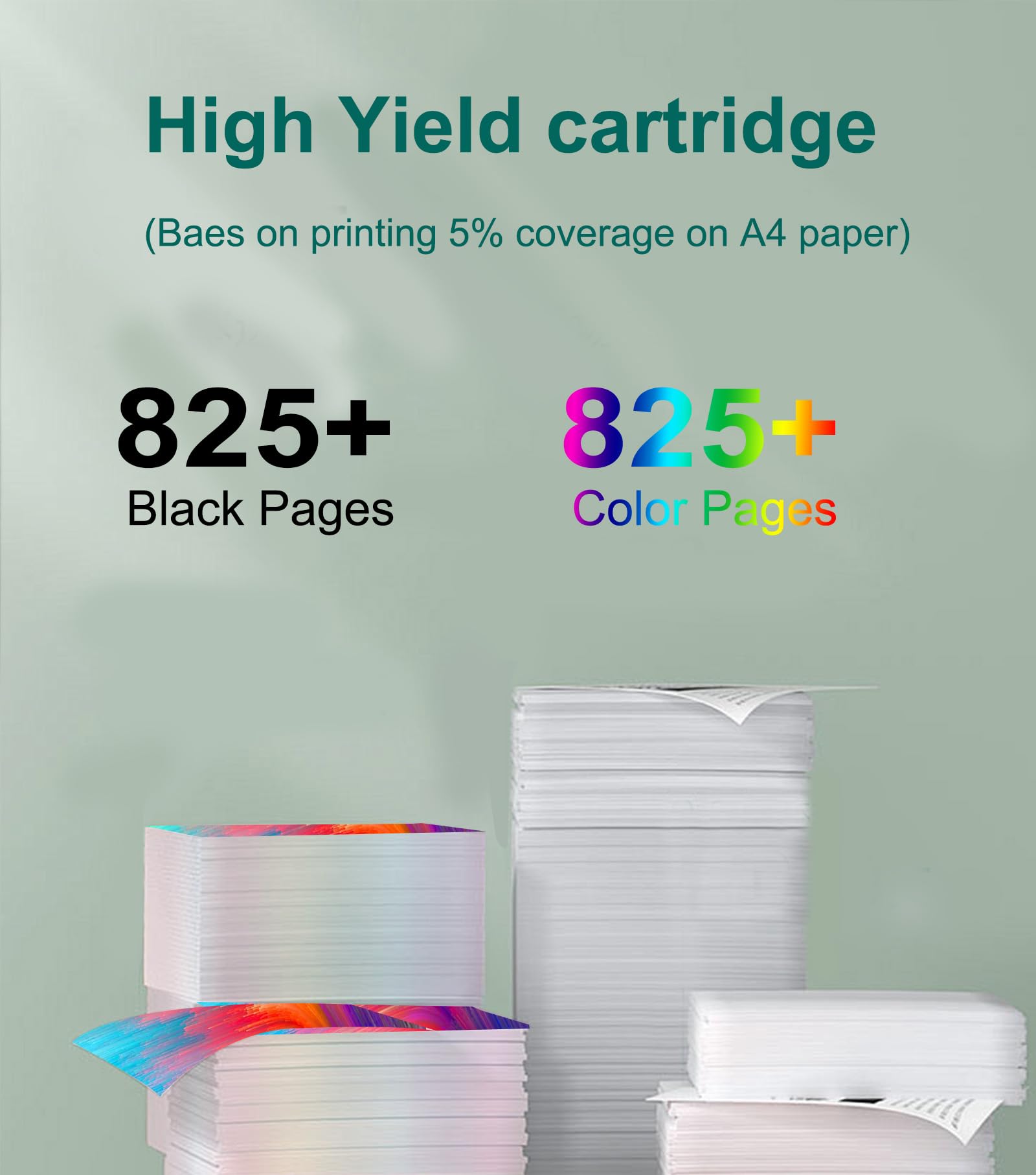 HP 910XL Ink Cartridges Replacement - 4 Combo Pack (1 Black, 1 Cyan, 1 Magenta, 1 Yellow) - Compatible with OfficeJet Pro 8020 8010 8025 8028 8035 8015 Printers - High Yield Printing for Home Office & Small Business Documents