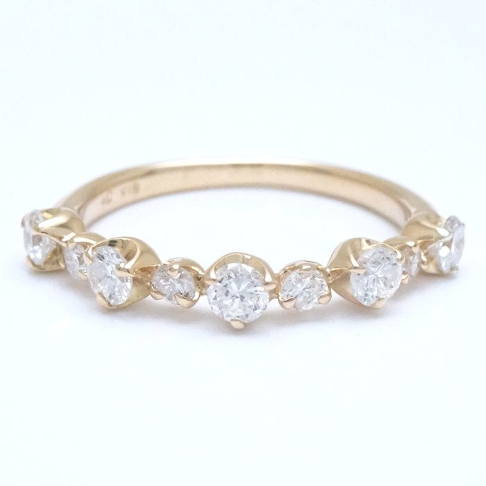 4℃ Diamond Ring K18YG Yellow Gold - Elegant 18K Gold Women's Jewelry for Engagement, Wedding & Anniversary Gifts