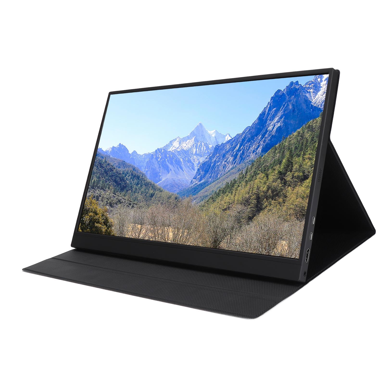 Ciciglow 17.3 Inch 4K Portable Monitor, 3840x2160P Ultra HD Laptop Screen with External Expansion - Perfect for Business Meetings, Gaming & Travel Use