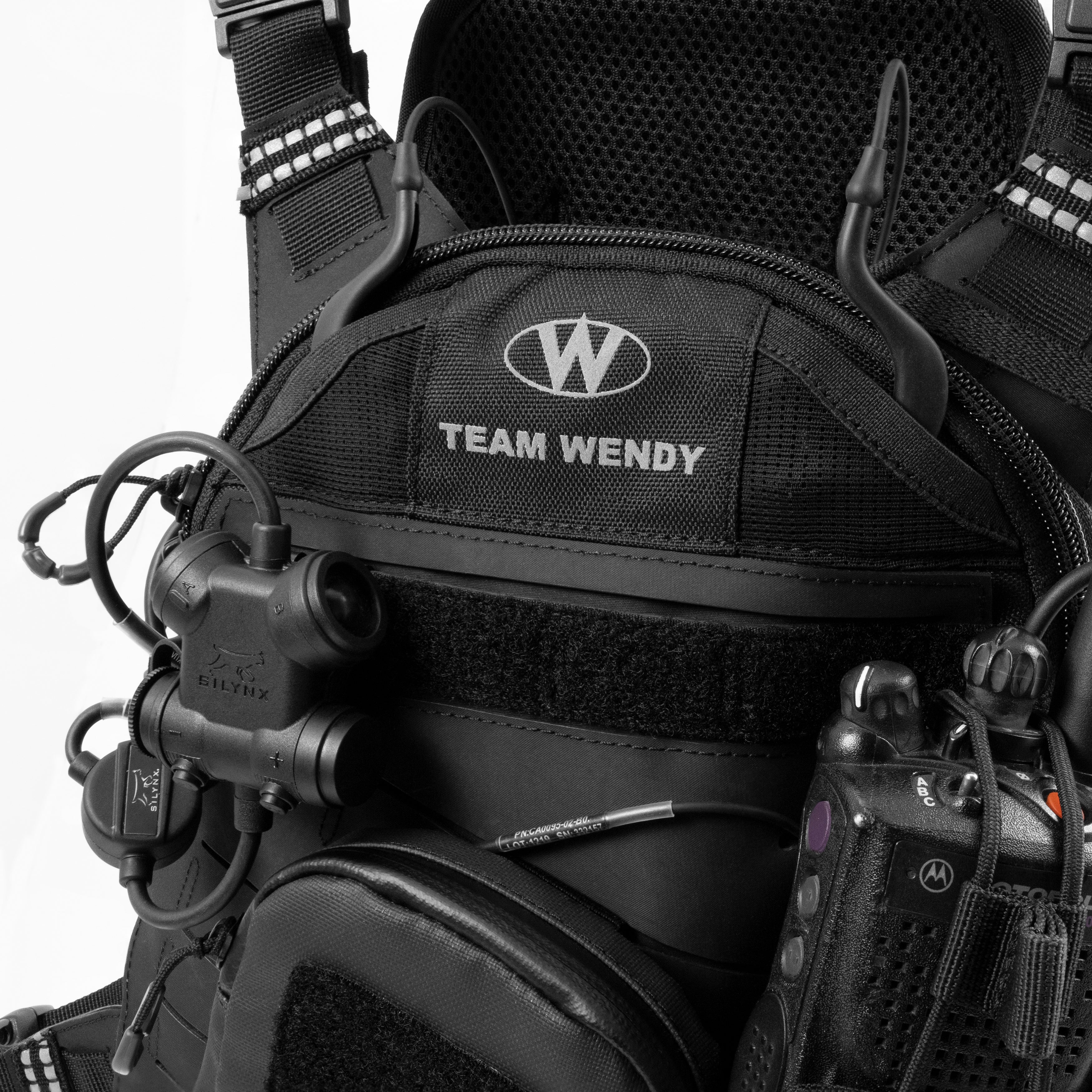 Team Wendy Radio Rig - Tactical Communication Headset for Military, Police & Outdoor Enthusiasts | Secure Fit, Noise Reduction & Clear Audio | Perfect for Field Operations, Hunting & Airsoft