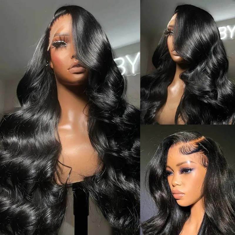 Eullair Affordable 4x4/13x4/13x6 Lace Front Wigs for Black Women - Straight/Body Wave/Curly/Yaki Straight Human Hair | Perfect for Daily Wear, Parties & Special Occasions
