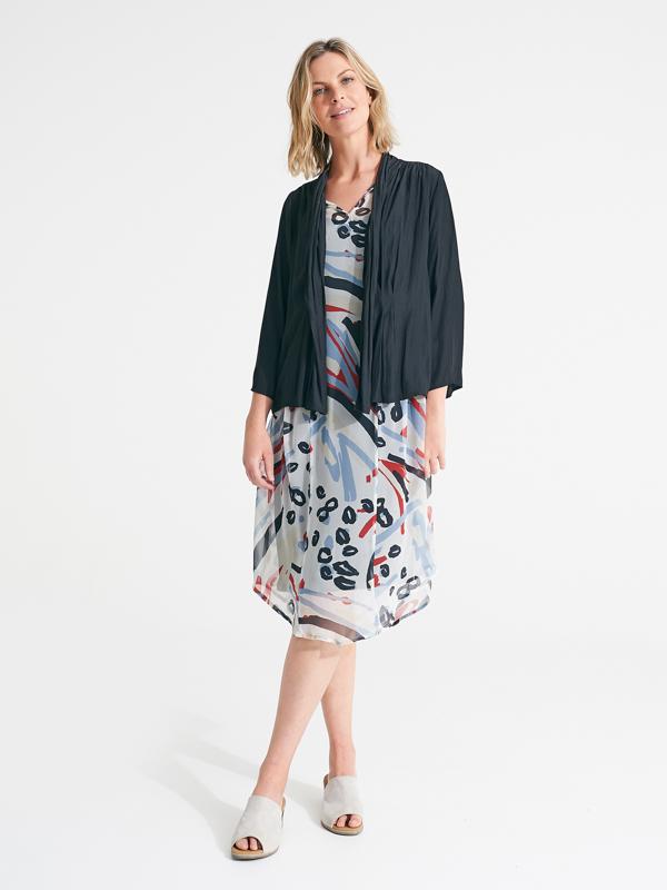 Briony Women's Jacket in Licorice Black - Stylish Outerwear for Fall & Winter Fashion, Outdoor Activities, and Casual Wear