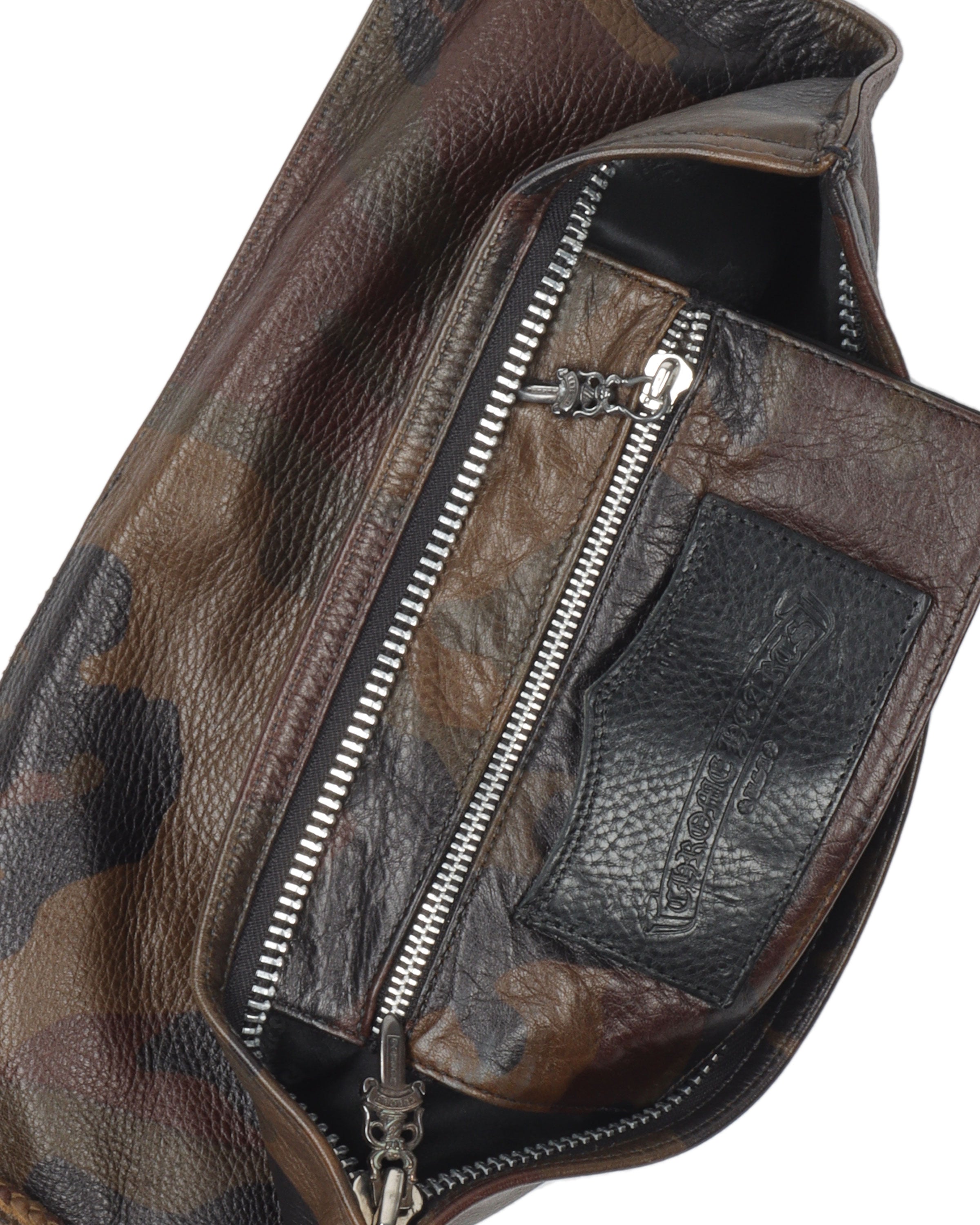 Fleur Camouflage Leather Pouch - Stylish & Durable Crossbody Bag for Women | Perfect for Travel, Shopping & Everyday Use
