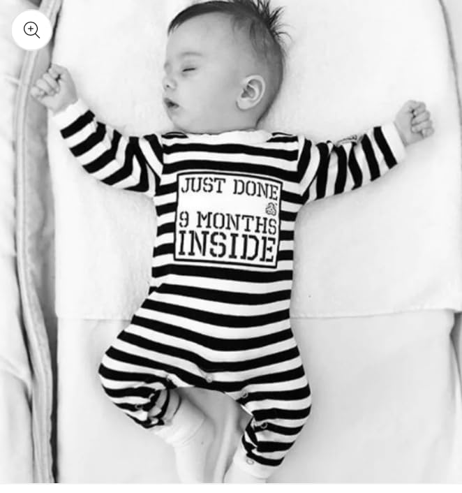 Newborn Baby Outfit Gift Set - Baby Grow, Hat & Socks 0-6M - Perfect Baby Shower Gift