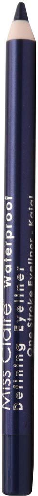 Miss Claire Waterproof Defining Eyeliner - Royal Blue Kajal Pencil (1.2g) | Smudge-Proof, Long-Lasting Eye Makeup | Perfect for Parties, Weddings & Everyday Wear