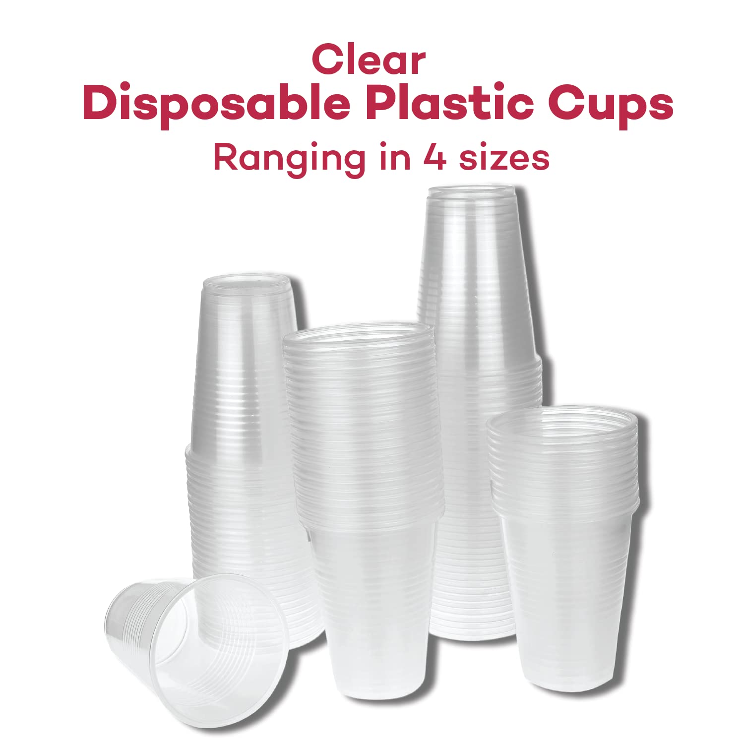 Dealmed 3 oz. Disposable Plastic Cups - 100% Recyclable Drinking Cups for Medical, School & Home Use - Bulk Pack of 2500 - Perfect for Doctor Offices, Hospitals, Parties & Daily Hydration