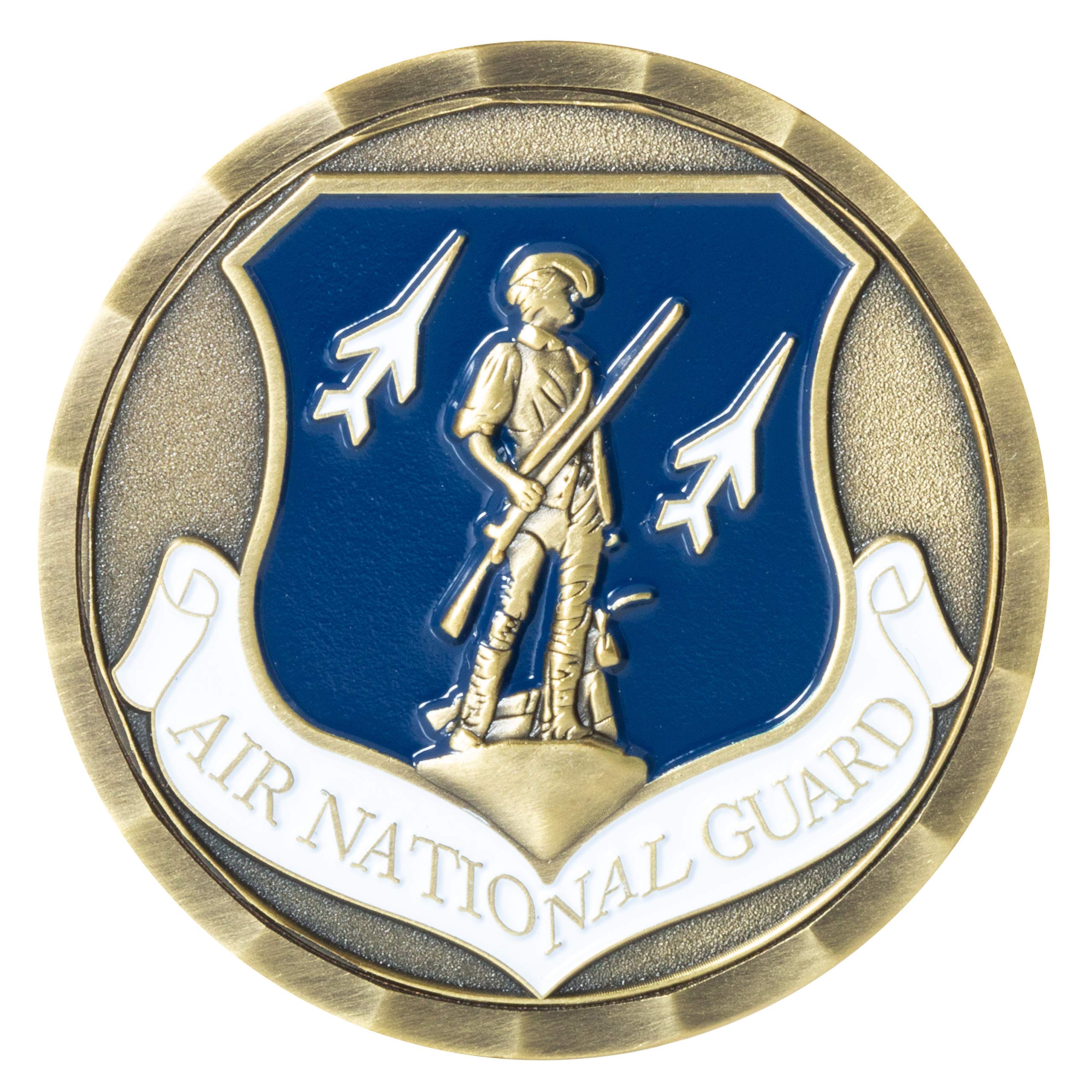 United States Air National Guard Challenge Coin - Military Collectible & Gift for Veterans, Officers, and Enthusiasts | Perfect for Display, Commemoration, and Recognition Ceremonies