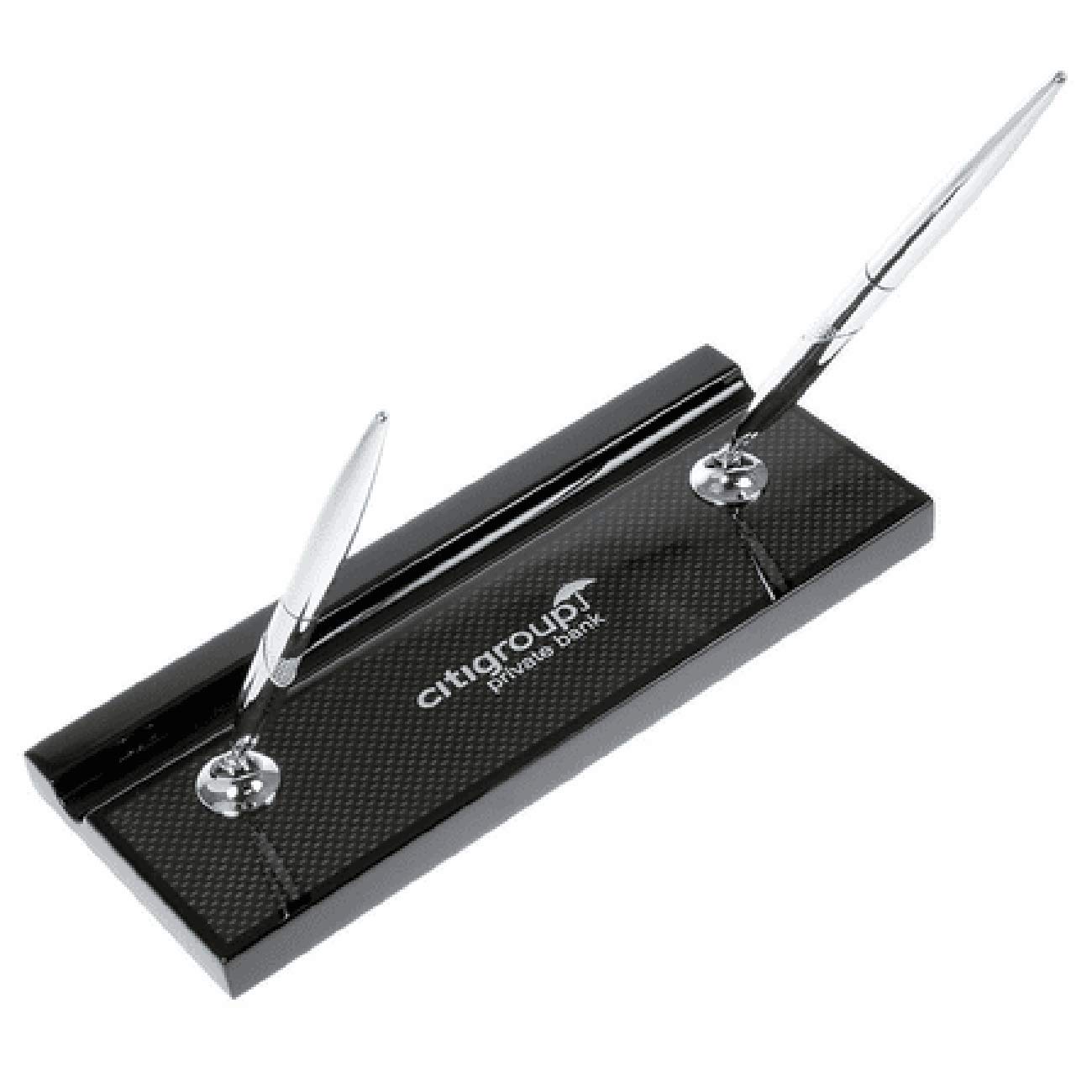 Premium Executive Desk Set - Double Pen Holder & Letter Opener - Luxury Office Gift for Boss, CEO & Professionals - Perfect for Corporate Gifting & Home Office Decor