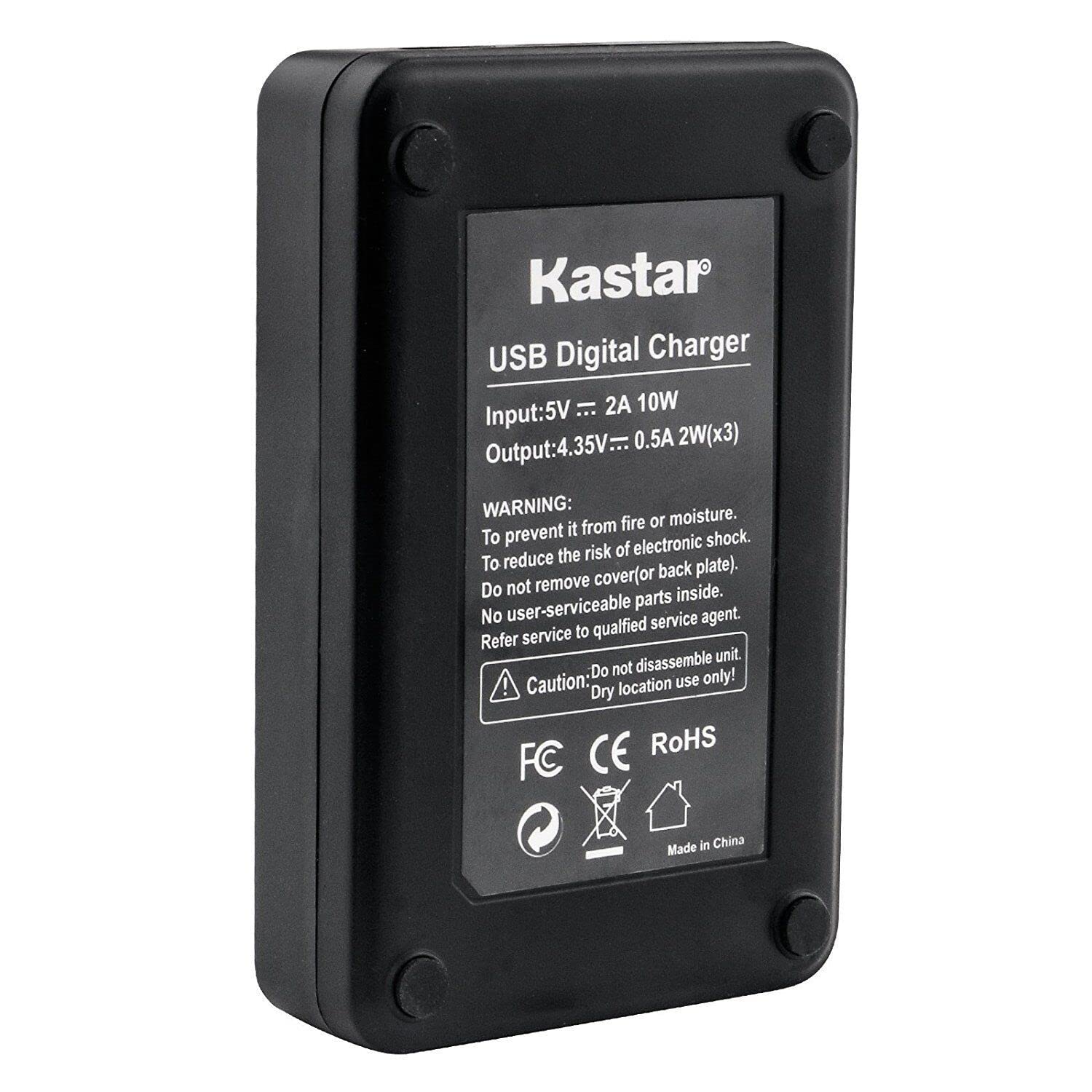 Kastar 4-Pack EN-EL11 Replacement Batteries with LCD Triple USB Charger - Compatible with Nikon MH-64 & COOLPIX S550 Cameras - Perfect for Travel, Photography, and Backup Power