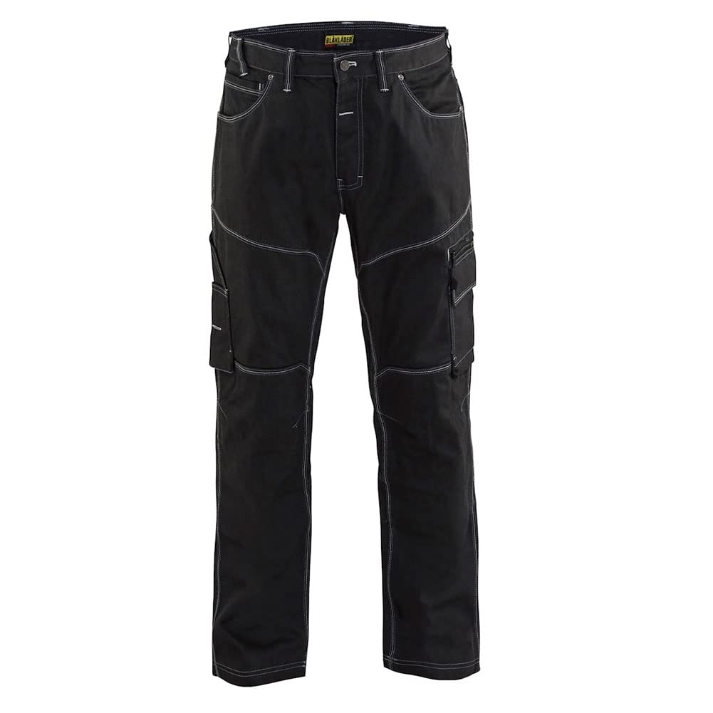 BLÅKLÄDER Men's Straight Fit Work Pants - Durable & Comfortable for Construction, Carpentry & Outdoor Jobs | Premium Workwear for Professionals
