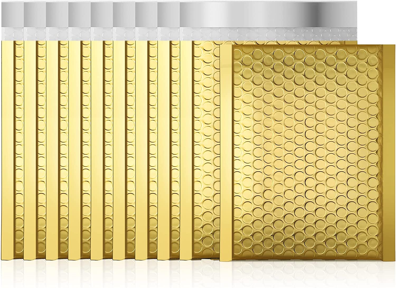 6x10 Inch Bubble Mailers - Self-Sealing Padded Envelopes for Shipping, Mailing & Packaging - Perfect for Ecommerce, Small Businesses & Online Sellers (Pack of 50/100/200) - Great for Shipping Jewelry, Books, DVDs & Small Items