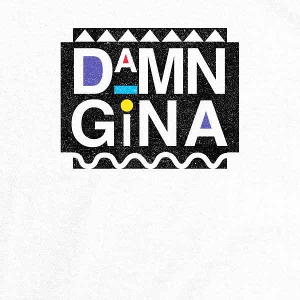 Pop Threads Damn Gina Baby Bodysuit - Retro 90s Funny Infant Onesie - Cute Baby Boy & Girl Clothes - Perfect for Birthday Gifts, Photo Shoots & Casual Wear