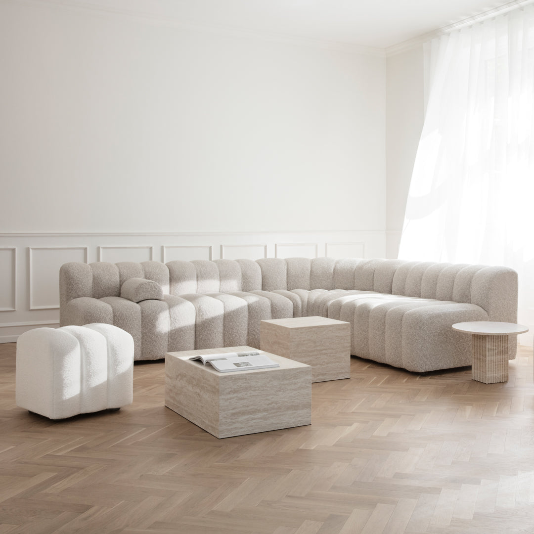 Modern Cubism Coffee Table - Minimalist Geometric Design for Living Room, Lounge & Office - Stylish & Functional Centerpiece for Home Decor