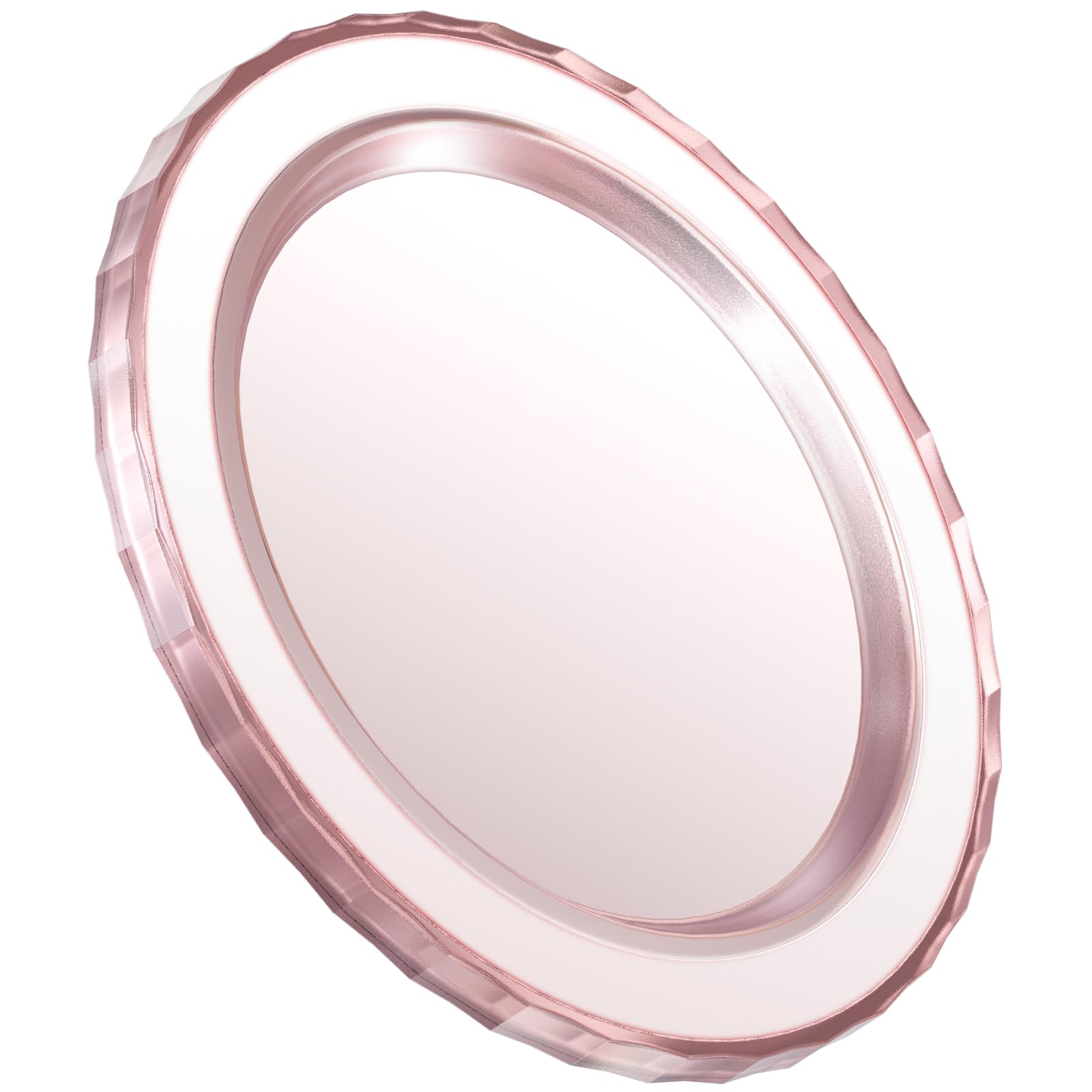 Magnetic Base Compatible with PopSocket & MagSafe iPhone Cases - Removable Holder for Kindle/Phone - Thin & Light Portable Plate (Matte Pink) - Perfect for Car Mount, Desk Stand & Hands-Free Use