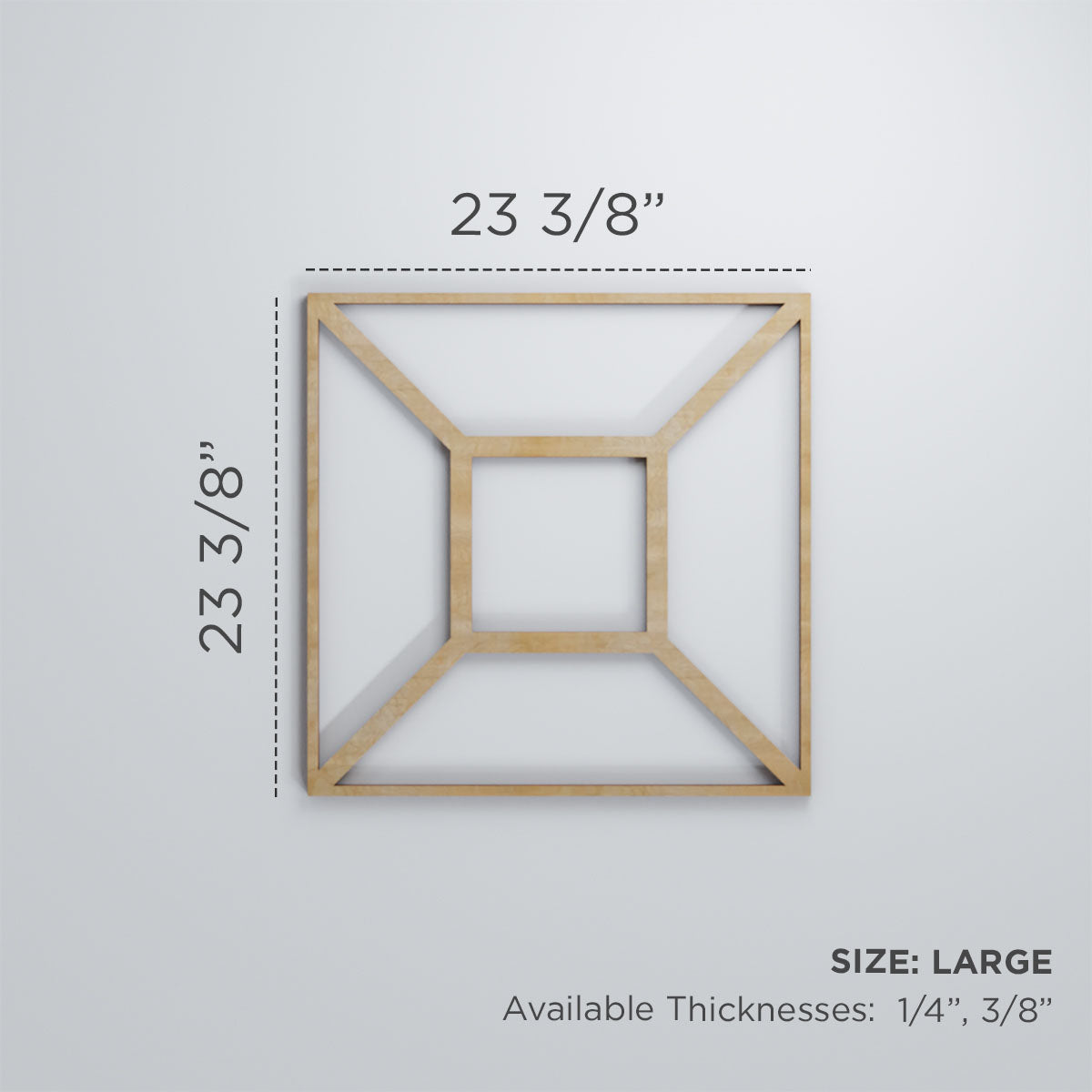 Marion Decorative Fretwork Wall Panels - Laser Cut Wooden Room Dividers & Home Decor for Living Room, Bedroom, Office - Perfect for Modern Interior Design & Space Partitioning