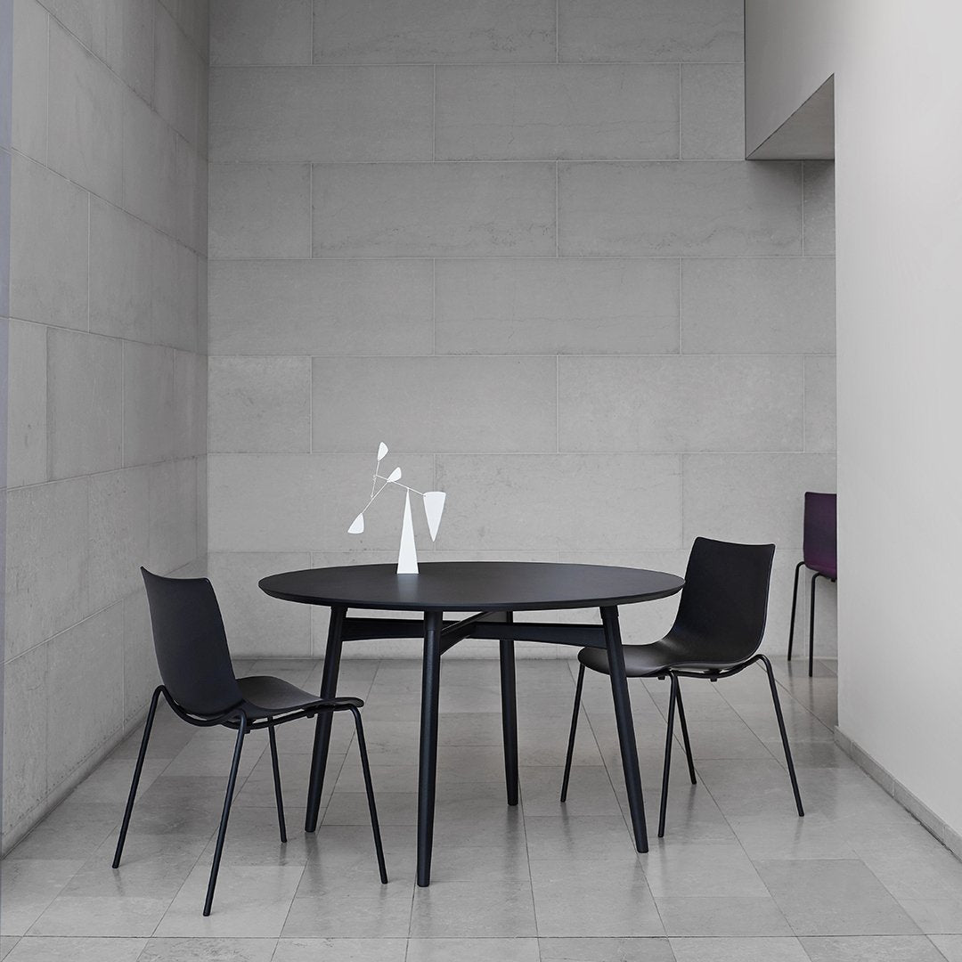 BA103 Preludia Round Dining Table - Modern & Elegant for Kitchen, Dining Room, and Small Spaces