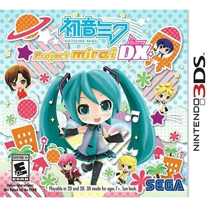 Hatsune Miku Project Mirai DX for Nintendo 3DS - Complete with Case, Manual & Bonus Cards | Perfect for Anime Fans & Rhythm Game Lovers