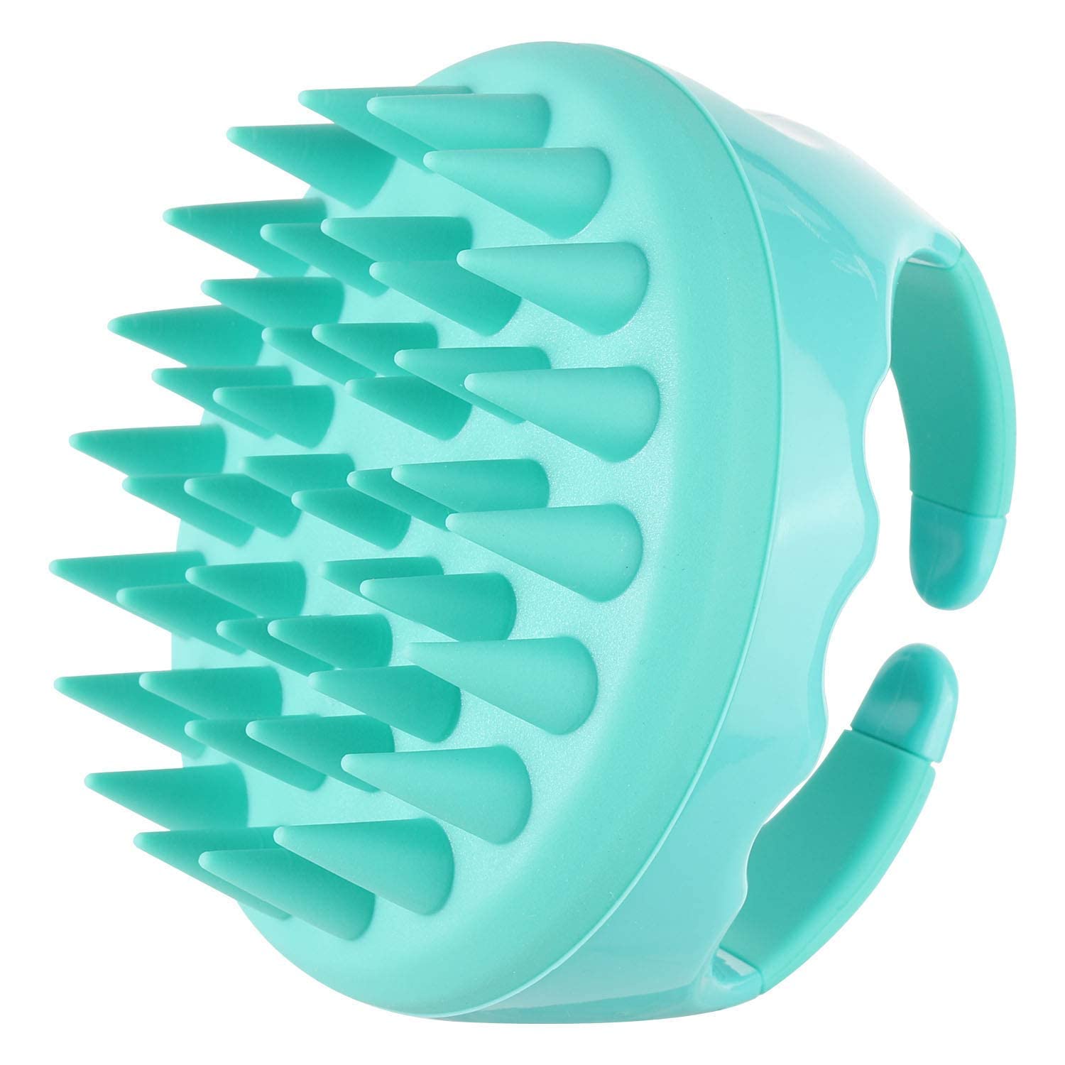 KIMEE Hair Scalp Massager Shampoo Brush with Soft Silicone Bristles - Anti Dandruff & Scalp Exfoliator for Men & Women - Gentle Hair Care Brush for Showering, Washing & Scalp Stimulation - Multicolor (HAIR SCALP BRUSH)
