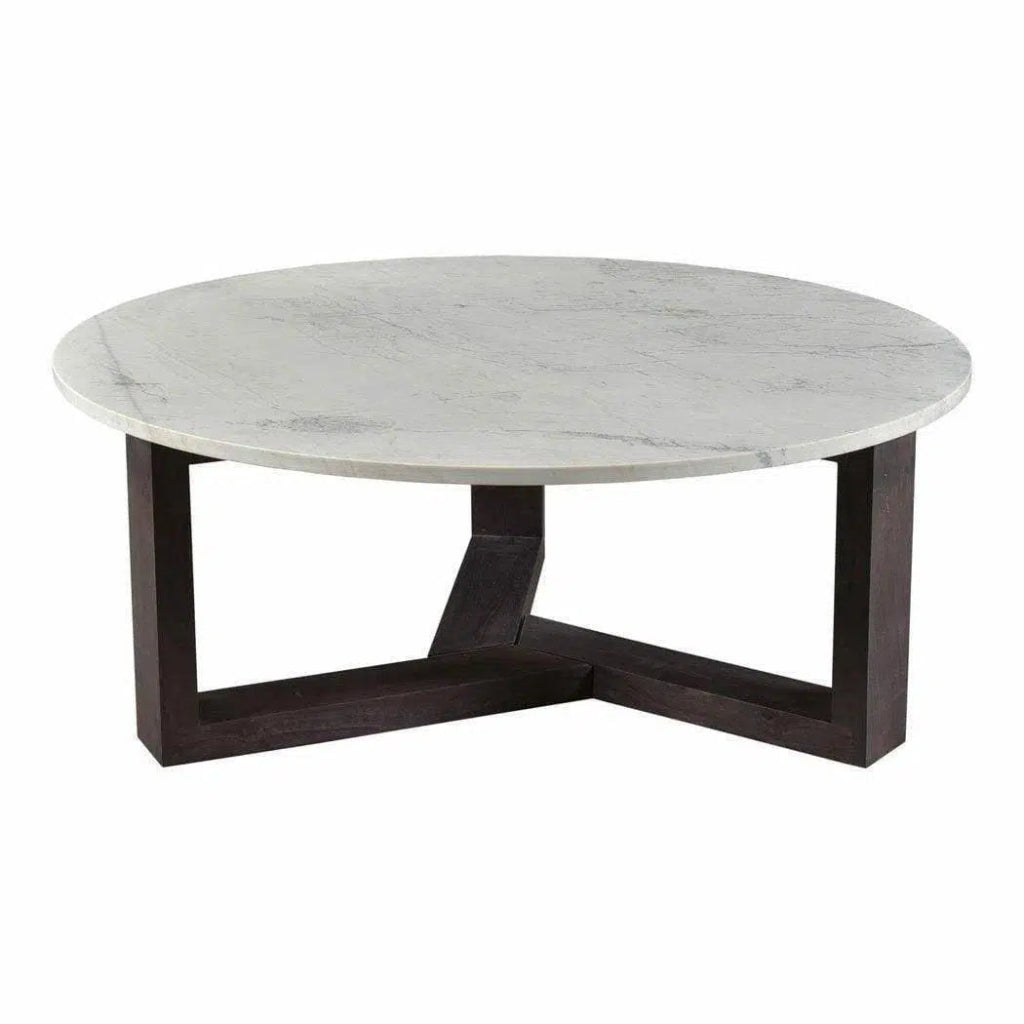 38 Inch Modern Coffee Table - Charcoal Grey Finish, Sturdy & Stylish Living Room Furniture for Small Spaces, Perfect for Apartments, Lounges & Home Decor