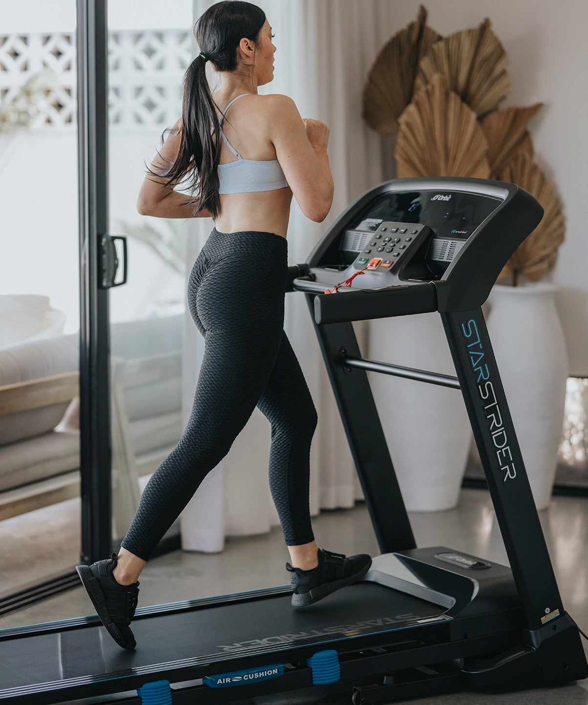StarStrider SS55C Treadmill - 1.5HP Folding Home Exercise Machine for Running & Walking | Compact Design for Small Spaces, Home Gym & Cardio Workouts