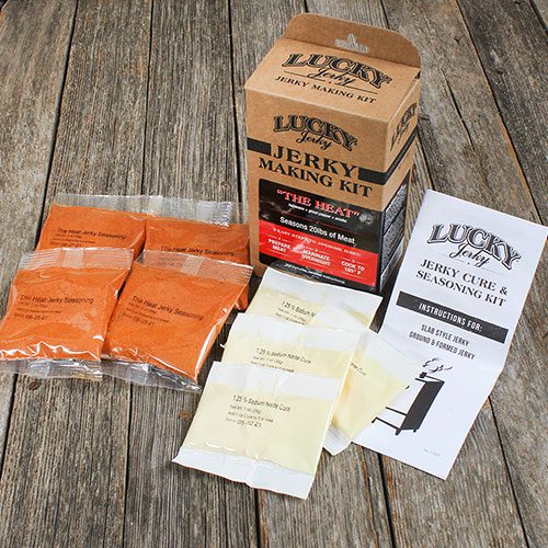 Premium Beef Jerky Making Kit - 12 oz | DIY Homemade Jerky Dehydrator Kit | Great for Camping, Hiking & Outdoor Adventures | Nebraska Star Beef