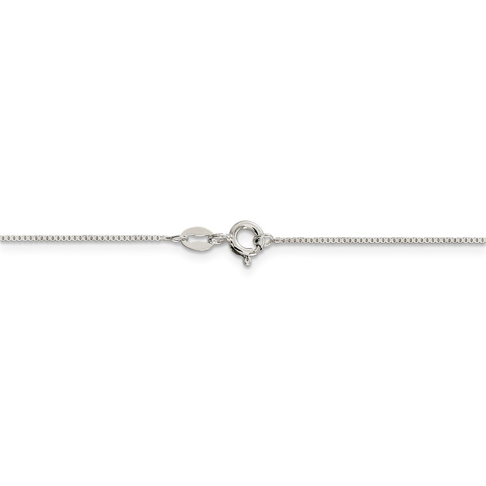 Sterling Silver 0.8mm 8-Sided Diamond Cut Box Chain Necklace for Men & Women - Perfect for Layering, Gift Giving & Everyday Wear