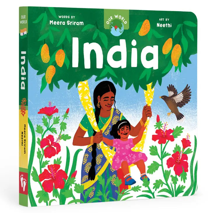 Our World: India Board Books for Kids - Explore Indian Culture & Traditions - Perfect for Early Learning & Storytime