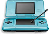 Refurbished Nintendo DS Lite Turquoise Blue - Portable Gaming Console for Kids & Adults - Perfect for Travel, Commuting & Home Entertainment