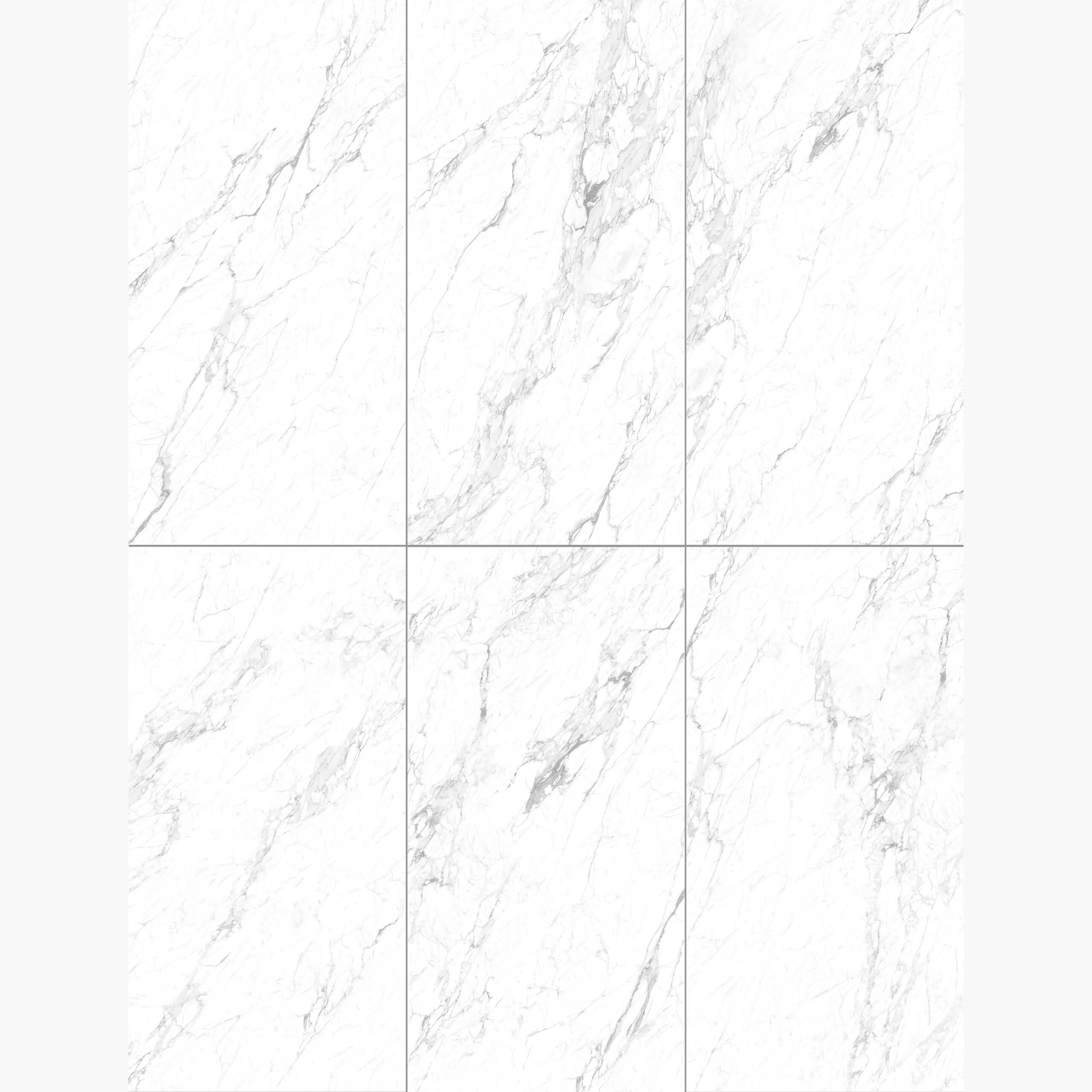 Premium Snow White Marble Slab 1500x750mm Honed Finish - Perfect for Kitchen Countertops, Bathroom Vanities & Luxury Flooring