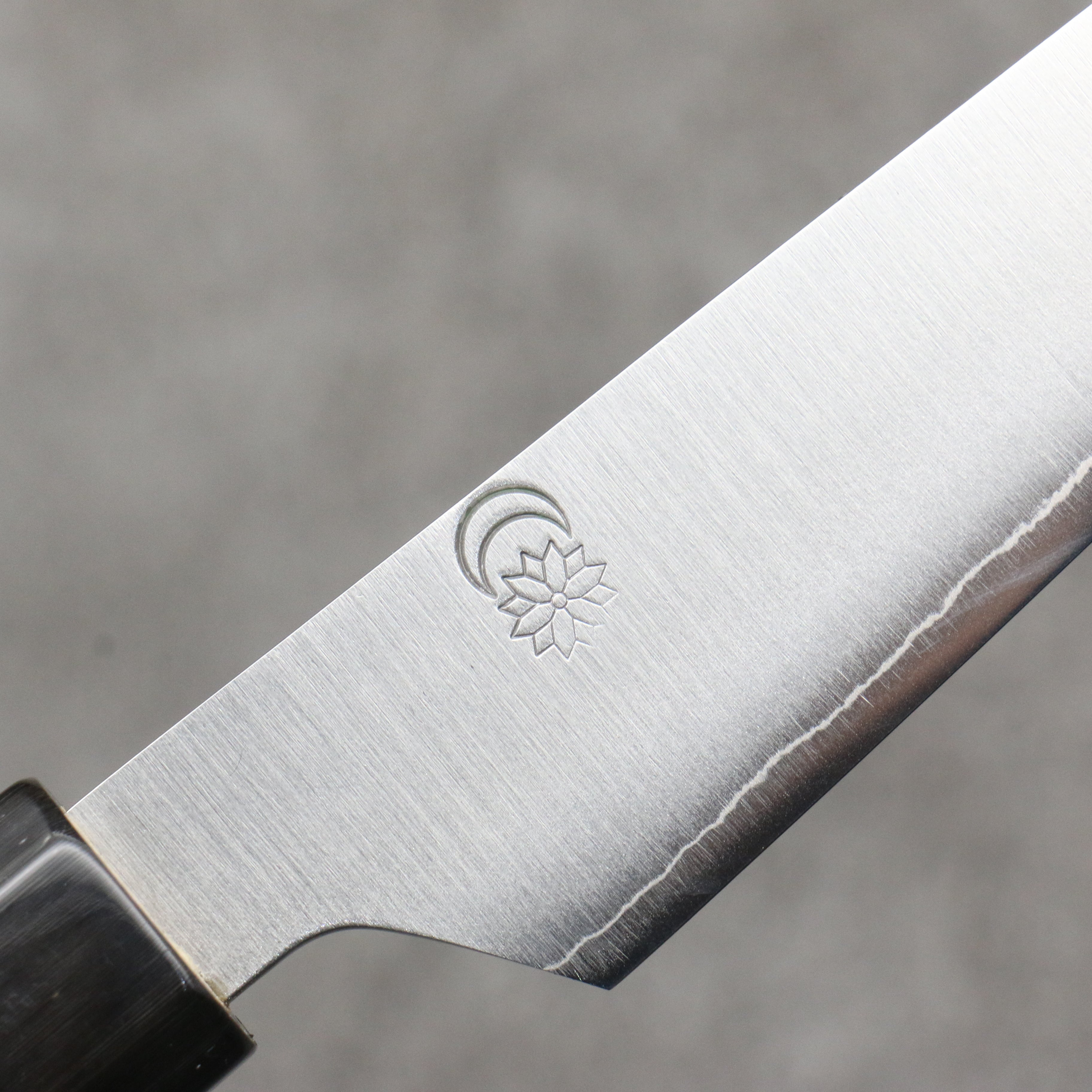 Premium Kikuzuki Silver Steel No.3 Kiritsuke Petty Utility Knife 135mm - Japanese Magnolia Wood Handle - Perfect for Sushi, Sashimi & Precision Kitchen Tasks