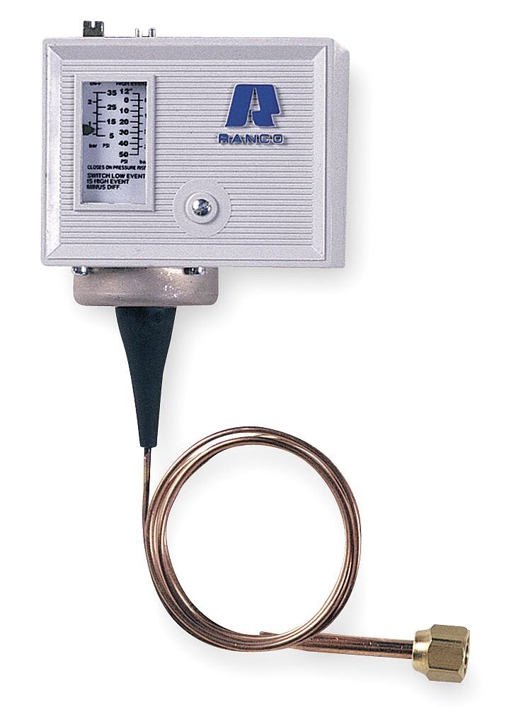 Ranco Push Button Switch - White Manual Operation Switch for Industrial Control Panels & Home Automation Systems