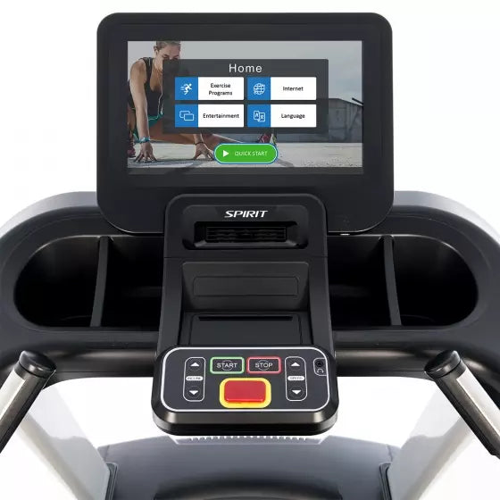 Spirit Fitness CT800ENT Commercial Treadmill - Heavy Duty Gym Equipment for Cardio Training & Home Fitness Workouts