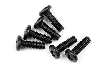 12mm M3 Nylon Phillips Head Screws - 10 Pack - Lightweight & Durable Fasteners for Electronics, DIY Projects & 3D Printing Accessories