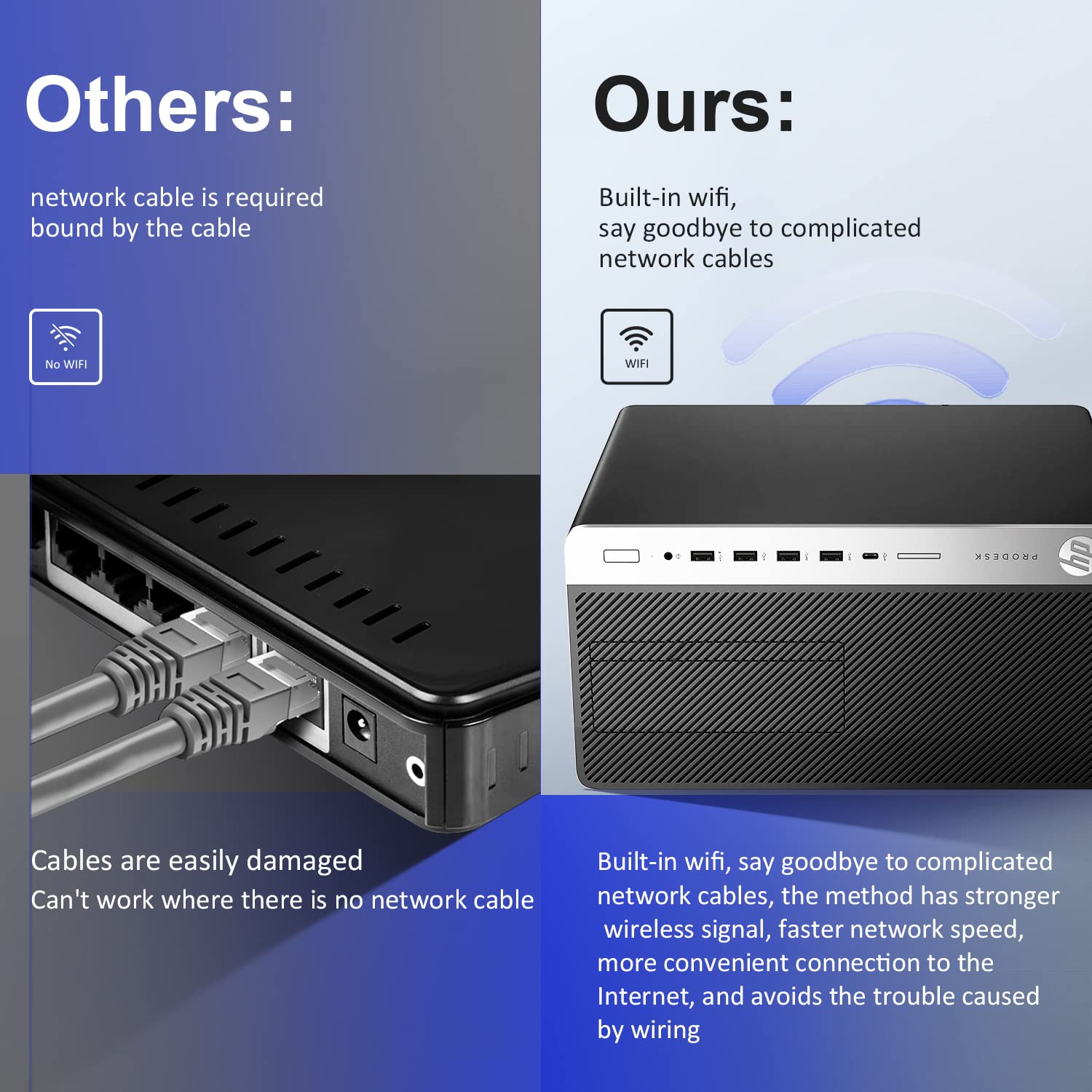 Renewed HP ProDesk 600 G3 Mini Tower Desktop PC - Intel Core i7-6700 up to 4.0GHz, 32GB RAM, 512GB SSD + 1TB HDD, HDMI, WiFi & Bluetooth, DVD-RW, Dual Monitor Support with Wireless Keyboard & Mouse, Windows 10 Pro | Ideal for Home Office, Business Workstations & Multi-Tasking