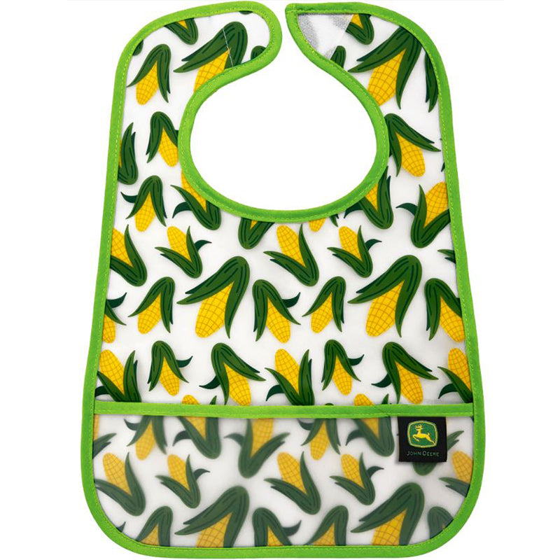 3 Pack PEVA Waterproof Baby Bibs - Soft & Adjustable for Toddlers - Ideal for Feeding, Mealtime, and Messy Play - J4A174GN
