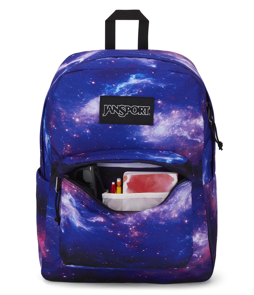 JanSport SuperBreak Plus Backpack - Lightweight Laptop Backpack for School & Travel, Durable Space Dust Design | Perfect for College Students, Commuters & Outdoor Adventures