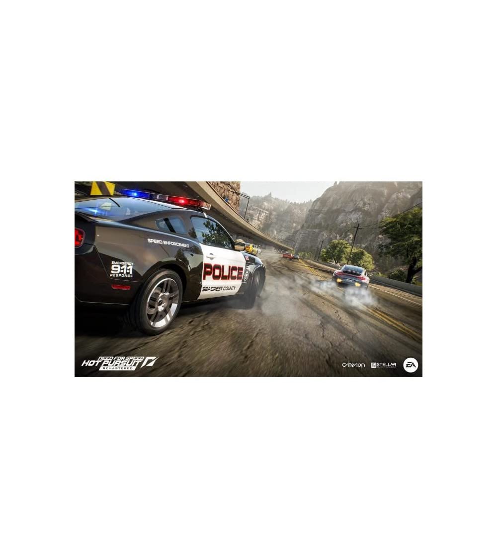 Need For Speed Hot Pursuit Remastered - PlayStation 4 Game | High-Speed Racing & Police Chases | Perfect for Racing Fans & Action Gamers | Great for Game Nights & Competitive Play