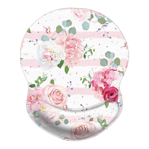 Pink Floral Wrist