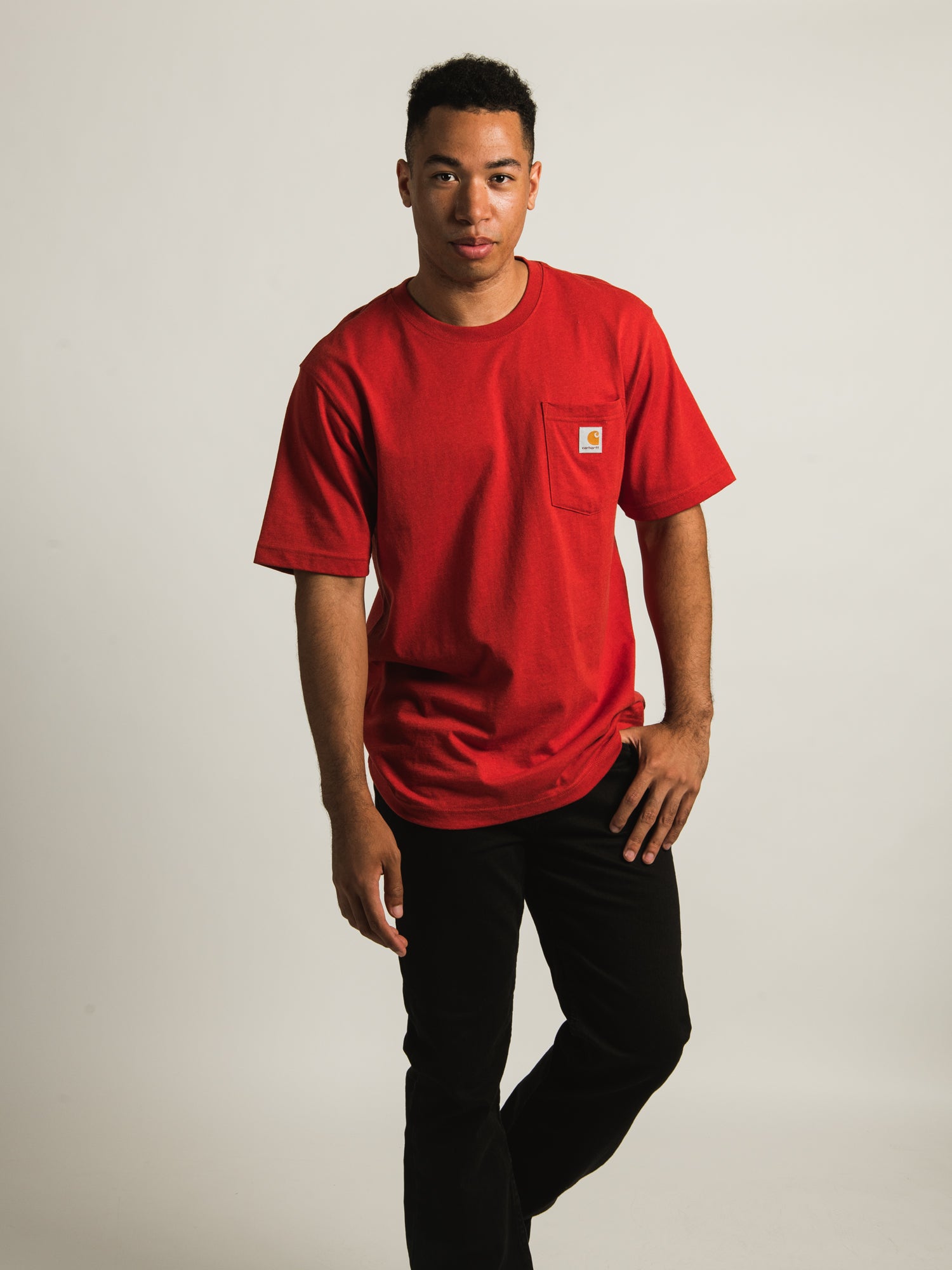 Carhartt Workwear Pocket T-Shirt for Men - Durable Cotton Short Sleeve Tee - Construction, Outdoor & Work Use - Clearance Sale