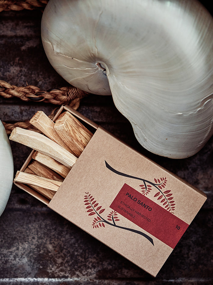 Premium Palo Santo Sticks - 10 Pack | Natural Incense for Meditation, Yoga & Relaxation | Handcrafted Spiritual Smudge Sticks for Home Cleansing & Positive Energy