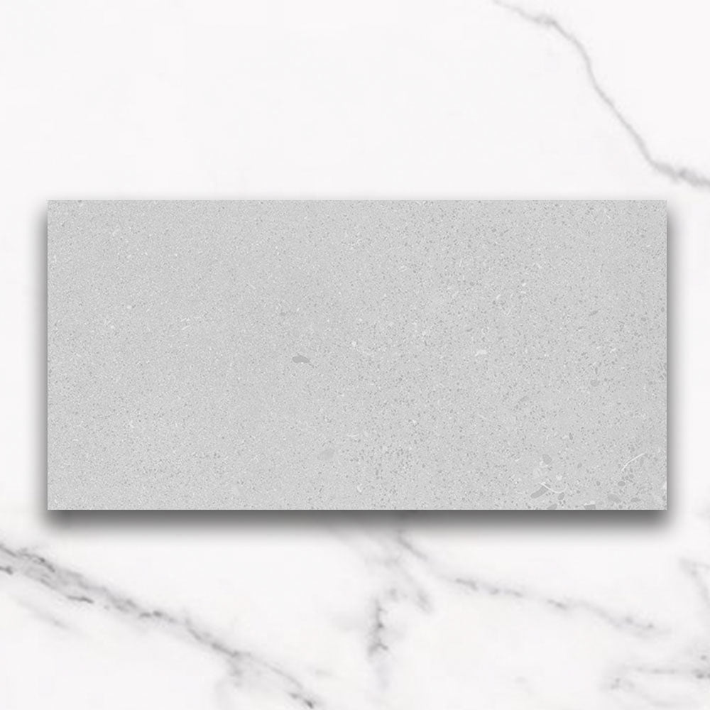 Berlin White 300x600mm Matte Porcelain Tile - Premium Ceramic Wall & Floor Tile for Bathroom, Kitchen & Living Room Renovation