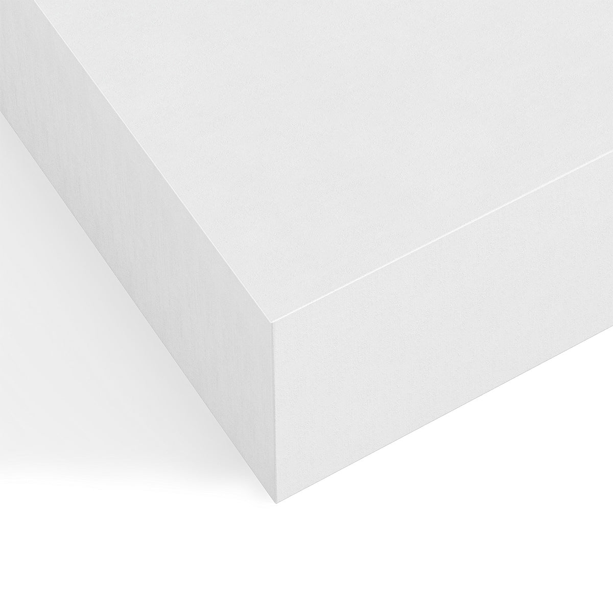Modern Rectangular Concrete Coffee Table - Minimalist Industrial Style for Living Room, Lounge & Outdoor Patio