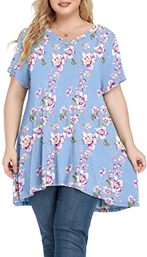 B07 Flower Light Blue