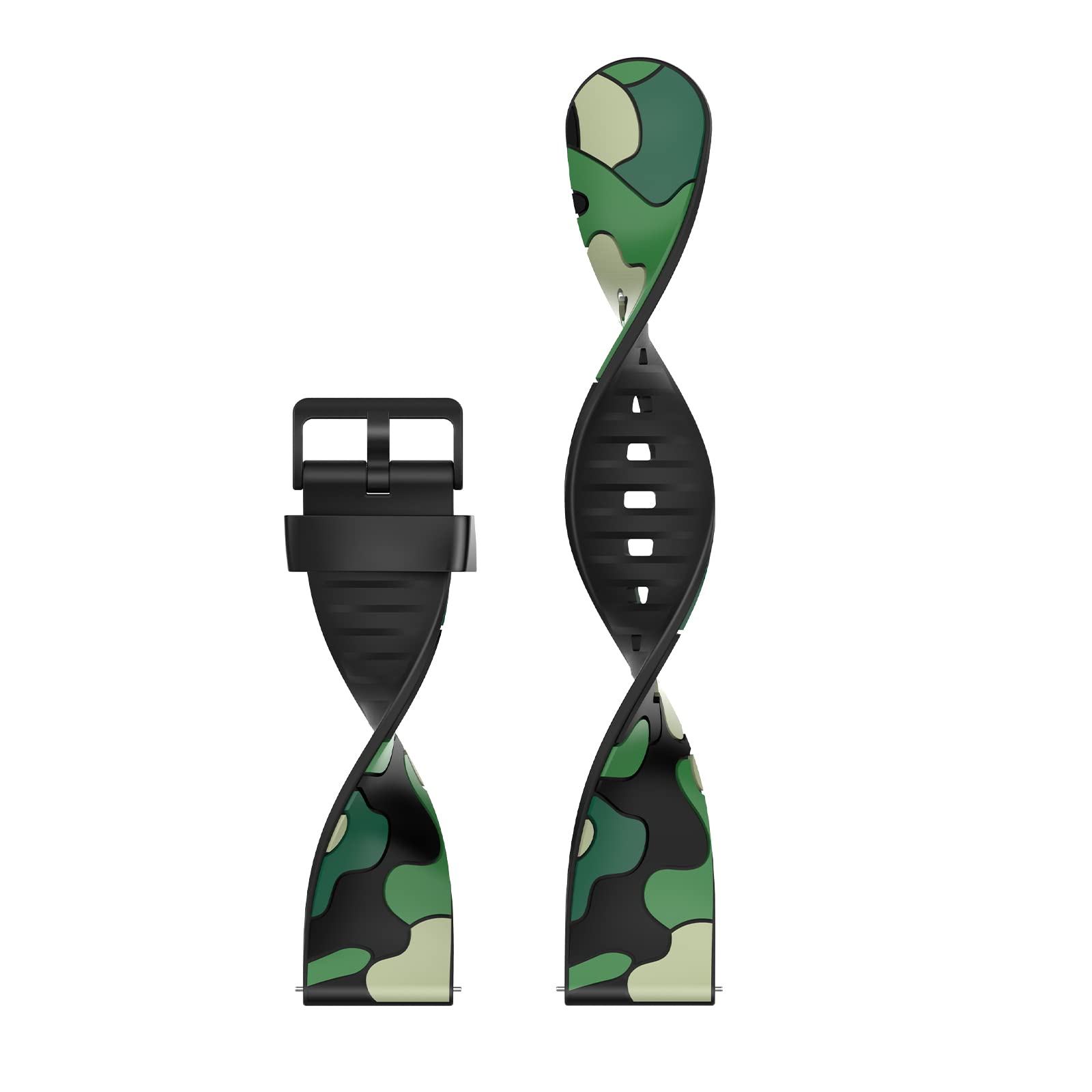 Nemheng 20mm Soft Silicone Smart Watch Bands - Adjustable Replacement Straps for N1 Smart Watch | Perfect for Fitness, Workouts & Everyday Wear